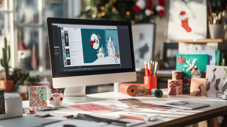 CHristmas packaging design